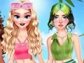 Summer Coconut Girl Dress Up — free online game