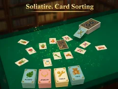 Solitaire. Card Sorting — free online game