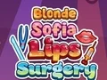 Blonde Sofia: Lips Surgery — free online game