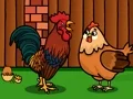 Rescue The rooster Family — free online game
