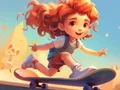Coloring Book: Riding Skateboard — free online game