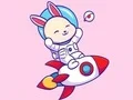 Coloring Book: Rabbit Astronaut — free online game