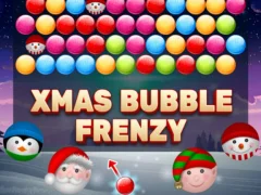 Xmas Bubble Frenzy — free online game