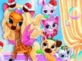 Pets Grooming Bubble Party — free online game