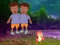 Twins Escape From Night Forest — free online game