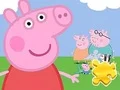 Jigsaw Puzzle: Peppa With Family — darmowa gra online