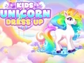 Kids Unicorn Dress Up — free online game