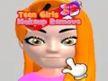 Teen Girls Makeup Remove 3D — free online game