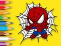Hra Coloring Book: Baby Spiderman online