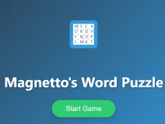 Trò chơi Magnetto's Word Puzzle trực tuyến