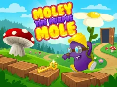 Moley the Purple Mole — मुफ्त ऑनलाइन गेम