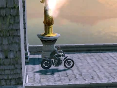 Motorcycle Race Through Ruins — brezplačna spletna igra