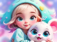 Jigsaw Puzzle: Sweet Baby — jogo online grátis
