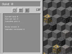 Minecraft Gold Clicker — free online game