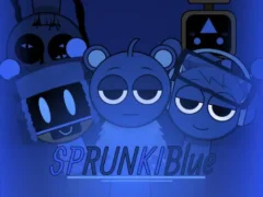 Sprunki Blue Mod — free online game