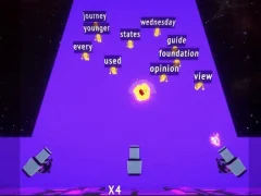 Neon Defense: Type! — free online game