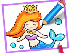 Toddler Drawing: Mermaid — free online game