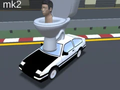 Spil Skibidi Toilet Racing Multiplayer online