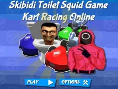Skibidi Toilet Squid Game Kart Racing Online — free online game