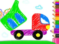 Toddler Drawing: Tanker Truck — free online game