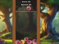 Match Fruits In Bubbles! — free online game