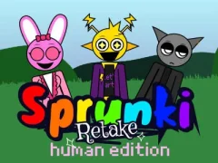 Sprunki Retake: Human Edition — free online game