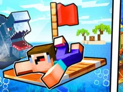 Noob Raft: Ocean Survival — free online game