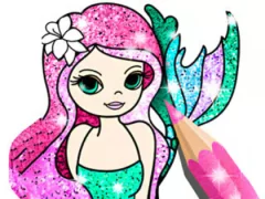 Coloring Book: Little Mermaid — free online game