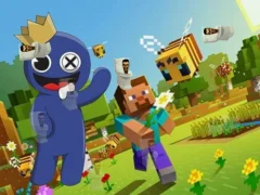 Rainbow Friends Minecraft Hidden Skibidi — free online game