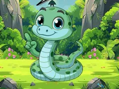 Snake Searching The Baby — free online game