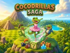 Cocodrillas Saga — brezplačna spletna igra