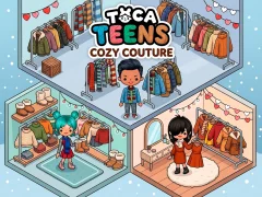 Mchezo Toca Teens Cozy Couture online