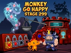 Monkey Go Happy Stage 299 — online hra zdarma