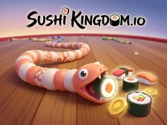 Cluiche Sushi Kingdom.io ar líne