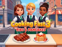 Cooking Fast 3: Ribs and Pancakes — free online game