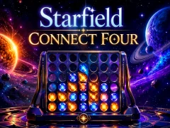 Starfield Connect Four — lojë online falas