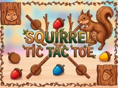 Squirrel Tic Tac Toe — free online game