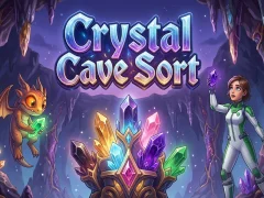 Crystal Cave Sort — free online game