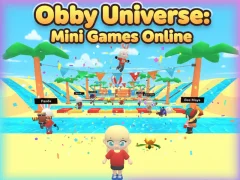 Obby Universe: Mini Games Online — free online game
