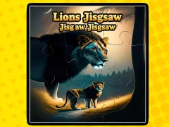 Lions Jigsaw Jigsaw — free online game
