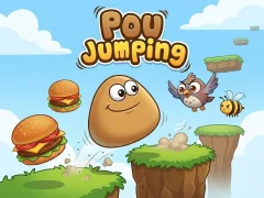 Pou Jumping — ücretsiz çevrimiçi oyun