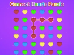 Connect Hearts Puzzle — free online game