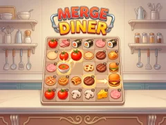Merge Diner — gratis onlinespel