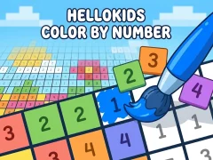 HelloKids Color By Number — libreng online na laro