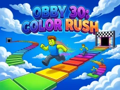 Obby 30: Color Rush — безкоштовна онлайн гра