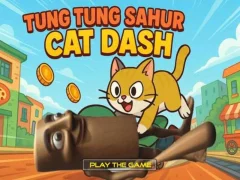 Tung Tung Sahur Cat Dash — free online game