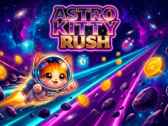 Astro Kitty Rush — free online game