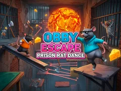 Obby Escape: Prison Rat Dance