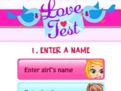 Princess Love Test — free online game