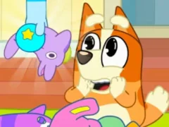 Jigsaw Puzzle: Bluey Toy Claw Machine — free online game